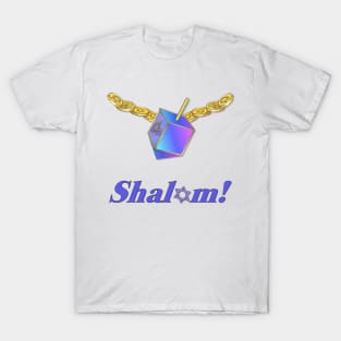 Shalom Gold Coins Hanukkah T-Shirt